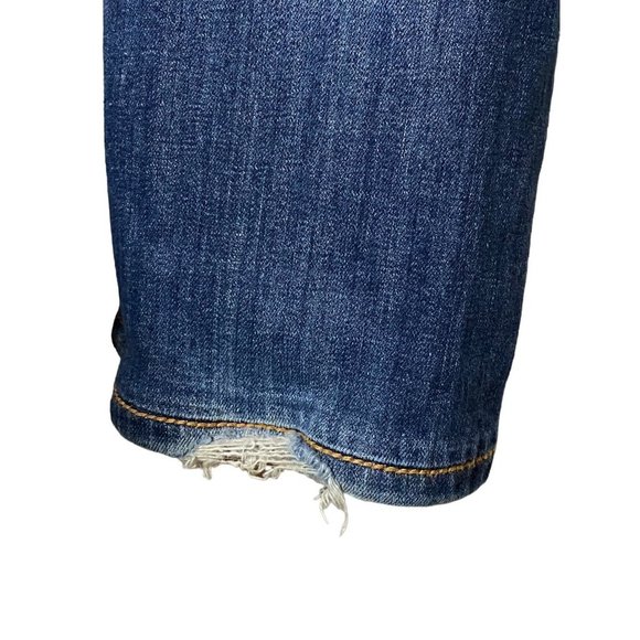 Miss Me Jeans Medium Wash Low Rise Boot Cut Studs/Gems Size 28 - Picture 5 of 13